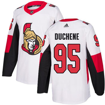 Adidas Men's Ottawa Senators #95 Matt Duchene Authentic White Away NHL Jersey