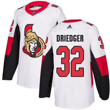 Adidas Men's Ottawa Senators #32 Chris Driedger Authentic White Away NHL Jersey