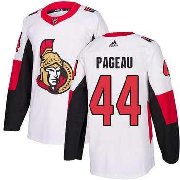 Adidas Men's Ottawa Senators #44 Jean-Gabriel Pageau Authentic White Away NHL Jersey