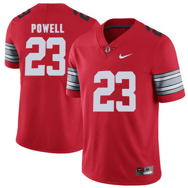 Ohio State Buckeyes 23 Tyvis Powell Red 2018 Spring Game College Football Limited Jersey
