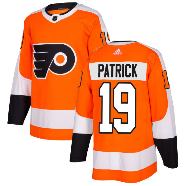 Adidas Philadelphia Flyers #19 Nolan Patrick Orange Home Authentic Stitched Youth NHL Jersey