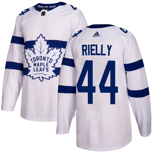 Adidas Toronto Maple Leafs #44 Morgan Rielly White Authentic 2018 Stadium Series Stitched Youth NHL Jersey