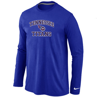 Nike Tennessee Titans Heart & Soul Long Sleeve T-Shirt Blue
