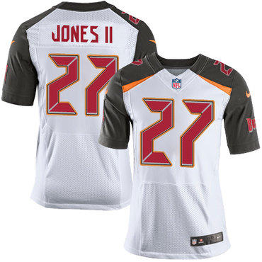 Nike Tampa Bay Buccaneers #27 Ronald Jones II White Men's Stitched NFL New Elite Jersey