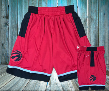 Toronto Raptors Red Nike Swingman Shorts