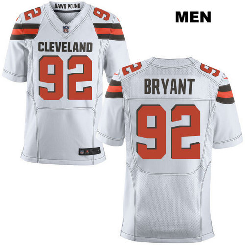 Nike Cleveland Browns #92 Desmond Bryant White Stitched NFL Elite Jersey