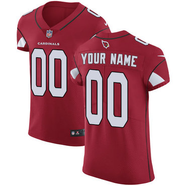 Men's Nike Arizona Cardinals Red Customized Vapor Untouchable Player Elite Jersey