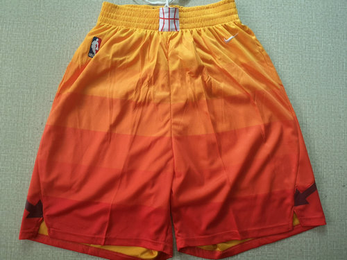 Nike Utah Jazz Orange NBA Swingman City Edition Shorts