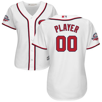 Women's Washington Nationals Majestic White 2018 All-Star Game Home Cool Base Custom Jersey