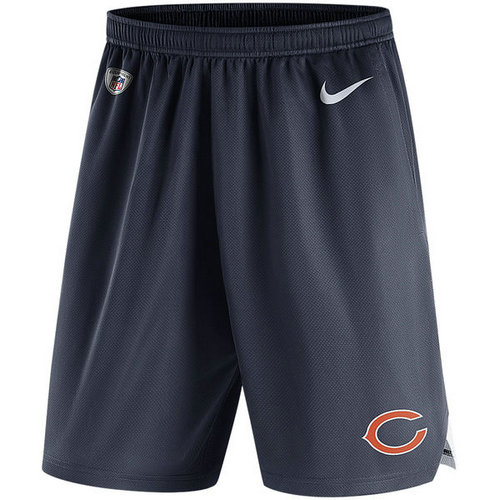 Men's Chicago Bears Nike Navy Knit Performance Shorts
