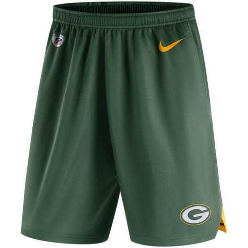Men's Green Bay Packers Nike Green Knit Performance Shorts