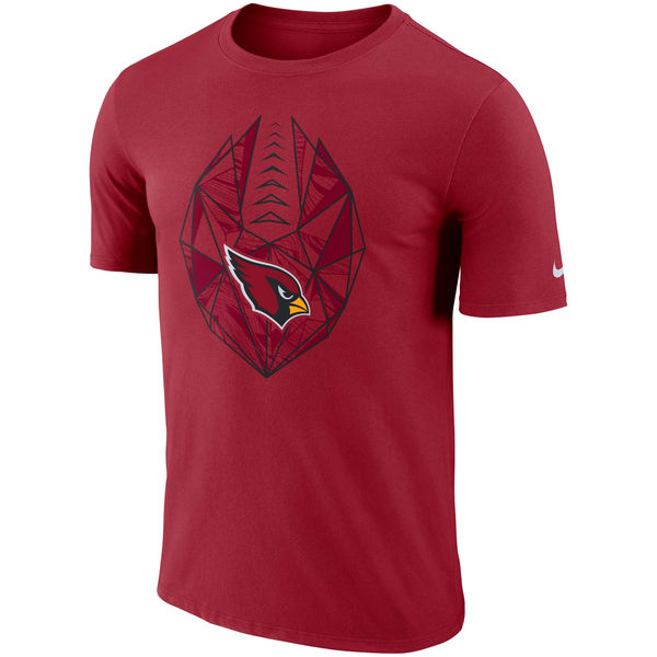 Men's Arizona Cardinals Nike Cardinal Fan Gear Icon Performance T-Shirt