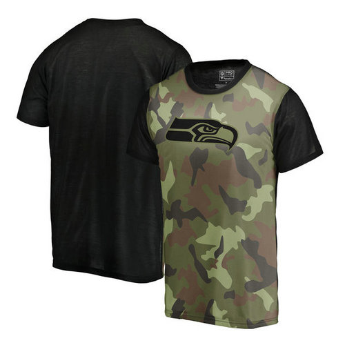 NFL Pro Line Seattle Seahawks Camo Blast Sublimated T-Shirt
