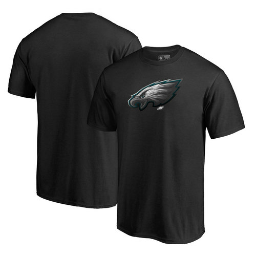 Philadelphia Eagles NFL Pro Line by Fanatics Branded Primary Midnight Mascot T-Shirt - Black