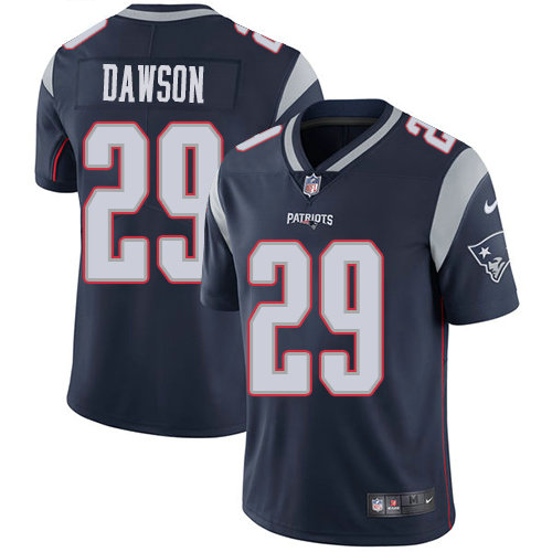 Youth Nike Patriots 29 Duke Dawson Navy Blue Team Color Stitched NFL Vapor Untouchable Limited Jersey