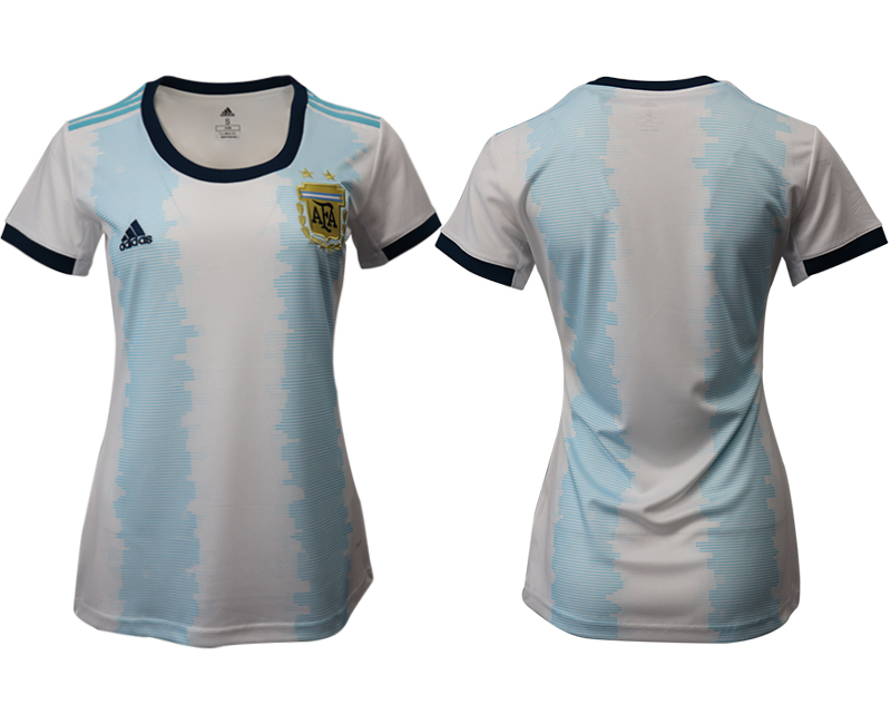 2019-20-Argentina-Home-Women-Soccer-Jersey