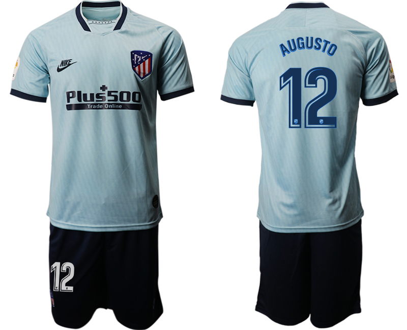 2019-20 Atletico Madrid 12 AUGUSTO Third Away Soccer Jersey
