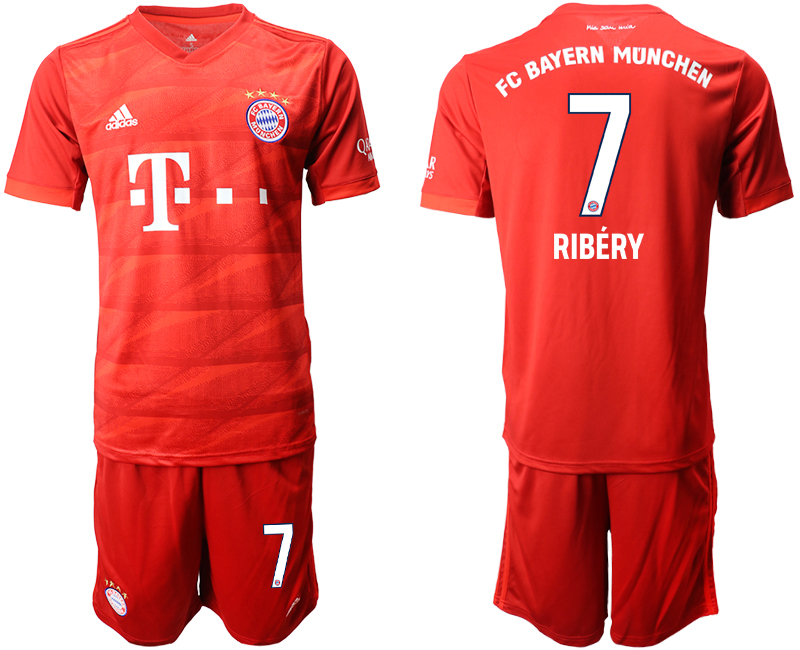 2019-20 Bayern Munchen 7 RIBERY Home Soccer Jersey