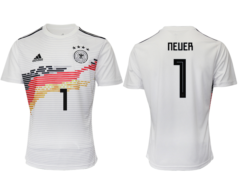 2019-20-Germany-1-NEUER-Home-Thailand-Soccer-Jersey
