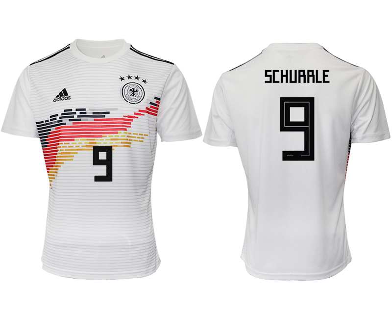 2019-20-Germany-9-SCHURRLE-Home-Thailand-Soccer-Jersey
