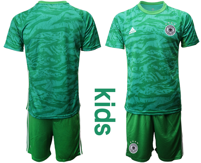 2019-20-Germany-Green-Goalkeeper-Youth-Soccer-Jersey