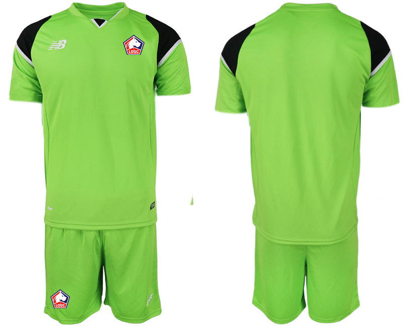 2019-20 Lille OSC Green Goalkeeper Soccer Jersey