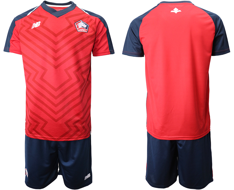 2019-20 Lille OSC Home Soccer Jersey