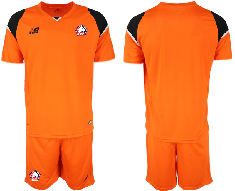 2019-20 Lille OSC Orange Goalkeeper Soccer Jersey