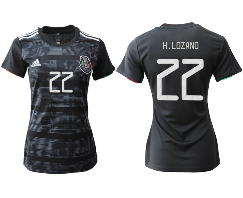 2019-20-Mexico-22-H.ZOZANO-Home-Women-Soccer-Jersey