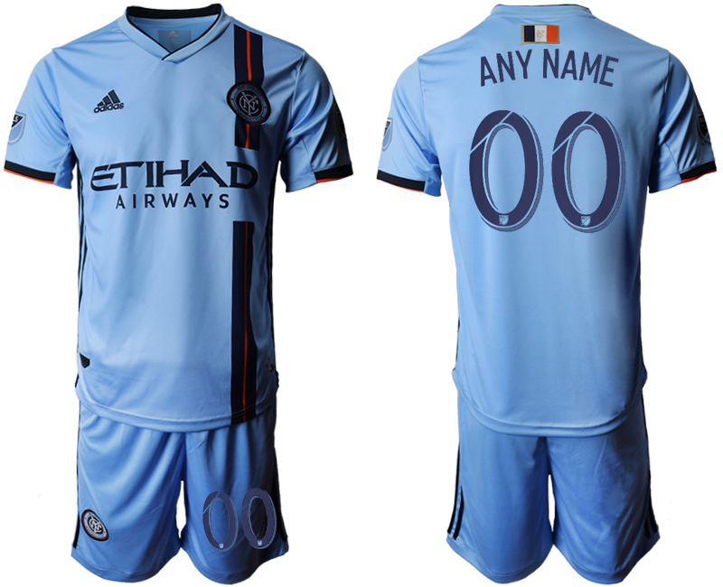 2019-20 New York City FC Customized Home Soccer Jersey