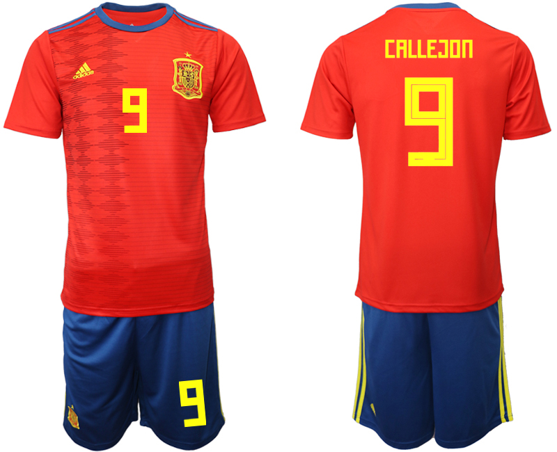 2019-20-Spain-9-CALLEGON-Home-Soccer-Jersey
