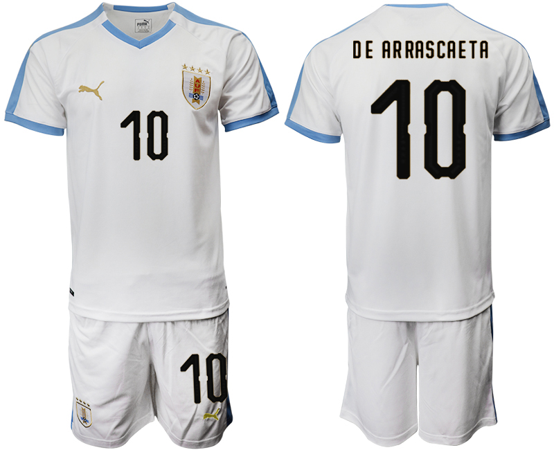 2019-20-Uruguay-10-DE-AR-RASCAETA-Away-Soccer-Jersey
