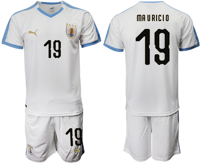 2019-20-Uruguay-19-MA-U-RICIO-Away-Soccer-Jersey