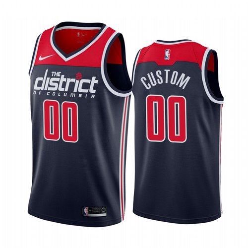 Nike Washington Wizards Custom Navy 2019-20 Statement Edition NBA Jersey
