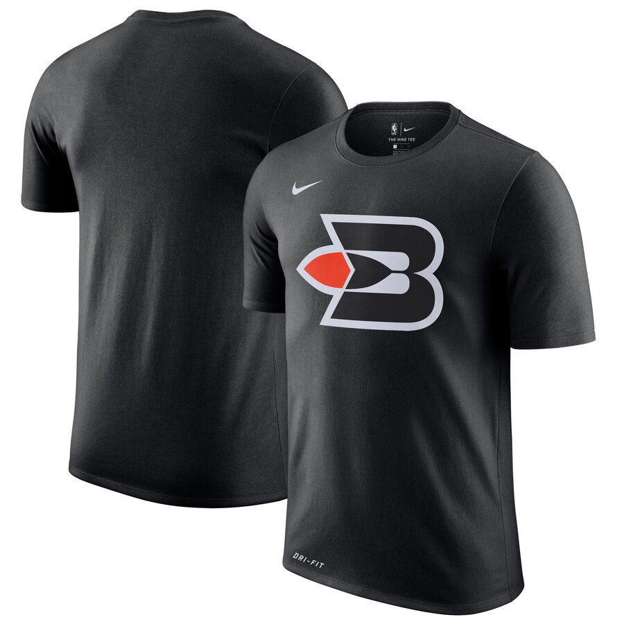 LA Clippers Nike Hardwood Classics Performance Logo T-Shirt Black