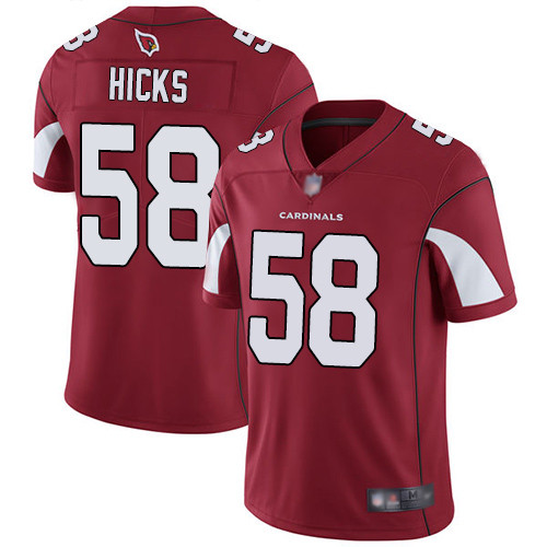 Cardinals #58 Jordan Hicks Red Team Color Men's Stitched Football Vapor Untouchable Limited Jersey