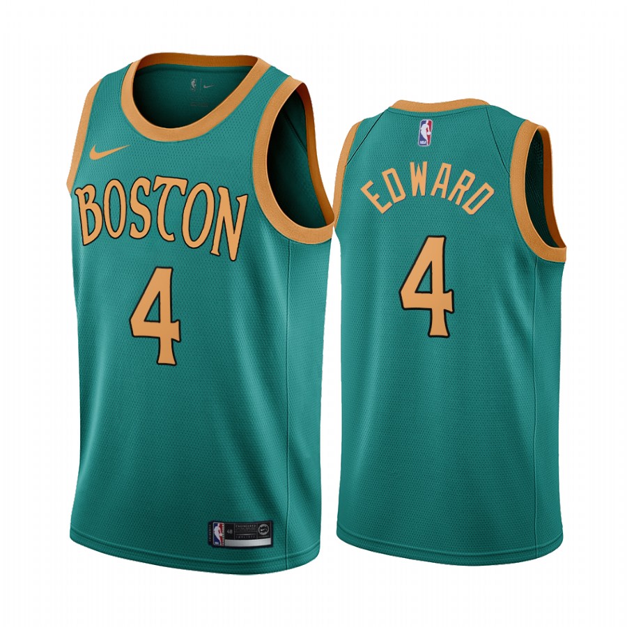 Nike Celtics #4 Carsen Edward Green 2019-20 City Edition NBA Jersey