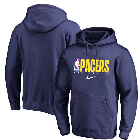 Indiana Pacers Nike Spotlight Practice Performance Pullover Hoodie Navy