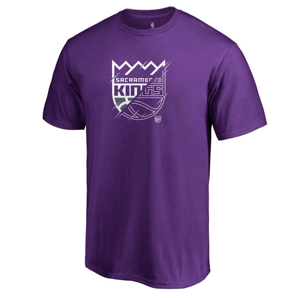 Men's Sacramento Kings Fanatics Branded Purple X-Ray T-Shirt