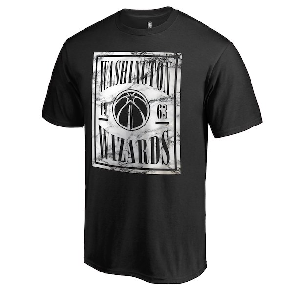 Men's Washington Wizards Fanatics Branded Black Court Vision T-Shirt