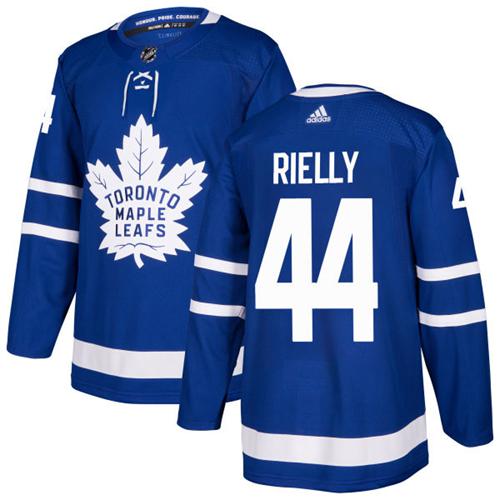 Youth Adidas Maple Leafs #44 Morgan Rielly Blue Home Authentic Stitched NHL Jersey