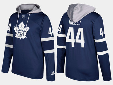 Adidas Toronto Maple Leafs 44 Morgan Rielly Name And Number Royal Hoodie