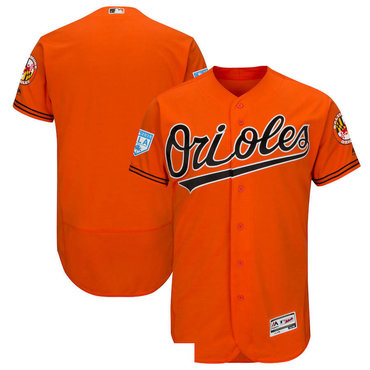 Men's Baltimore Orioles Orange 2019 Spring Training Flexbase Jersey