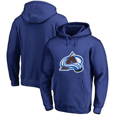 Colorado Avalanche Blue Men's Customized All Stitched Pullover Hoodie