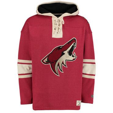Coyotes Red Men's Customized All Stitched Sweatshirt