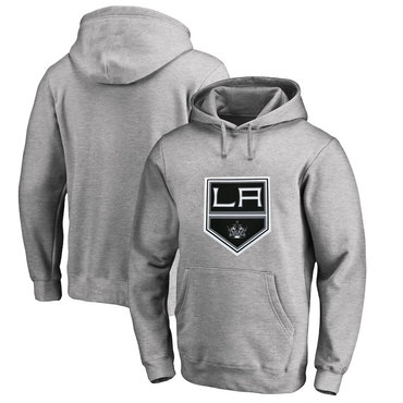 Los Angeles Kings Gray Men's Customized All Stitched Pullover Hoodie