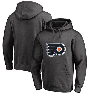 Philadelphia Flyers Dark Gray Men's Customized All Stitched Pullover Hoodie