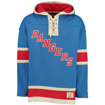 Rangers Blue Men's Customized All Stitched Sweatshirt
