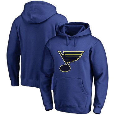 St. Louis Blues Blue Men's Customized All Stitched Pullover Hoodie