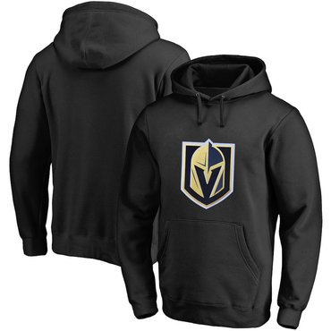 Vegas Golden Knights Black Men's Customized All Stitched Pullover Hoodie